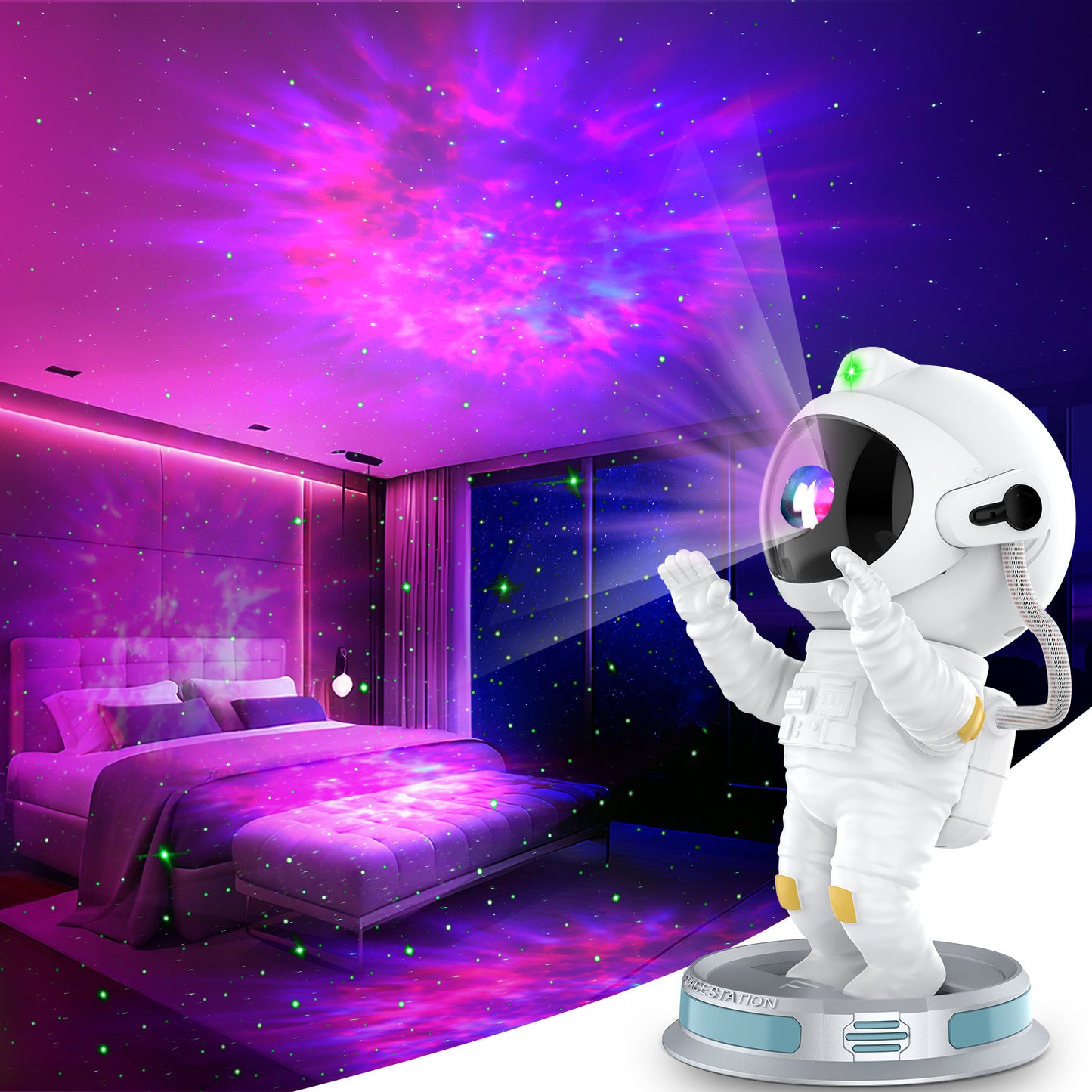 Astronaut Galaxy Projector
