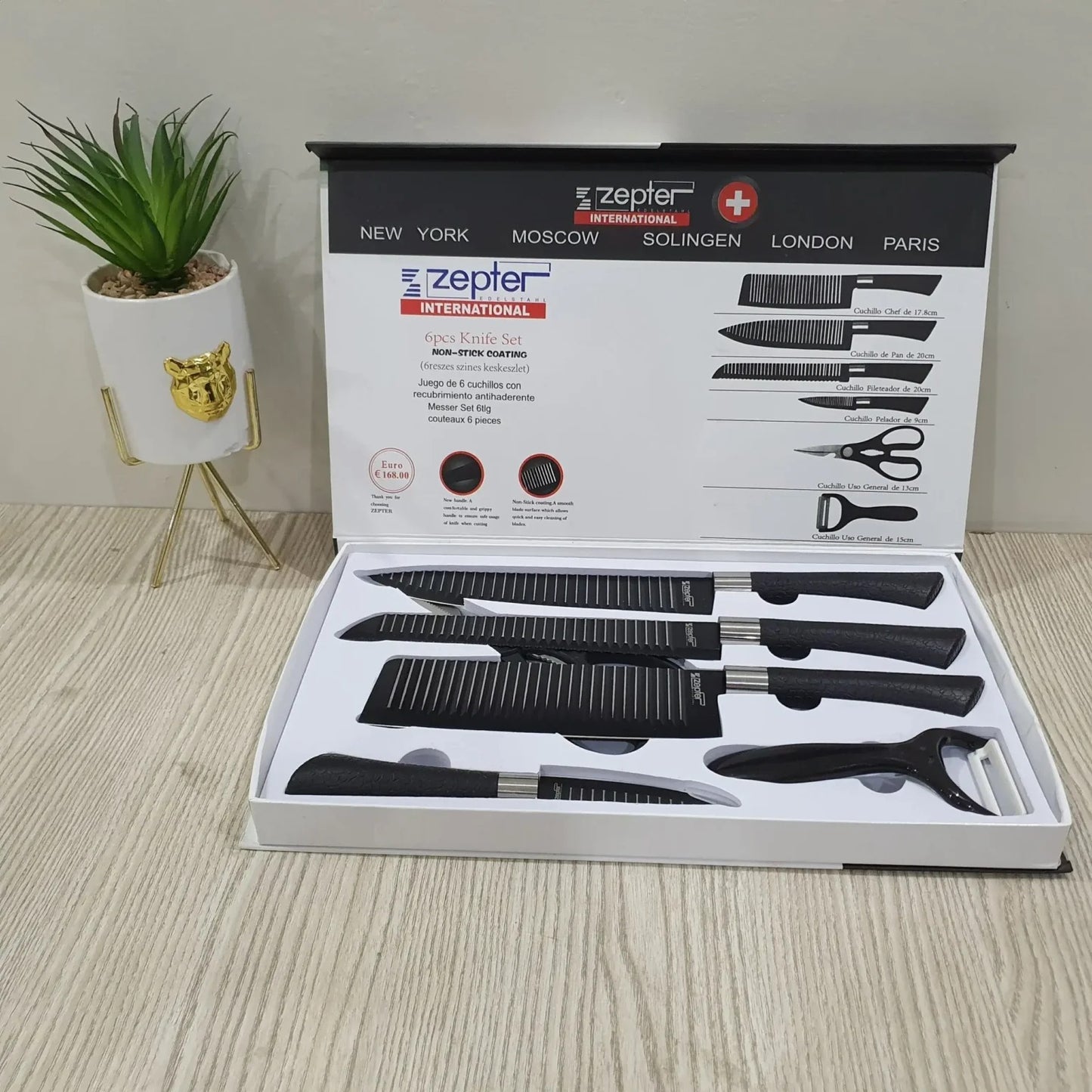 Knife Kitchen Set 6pc