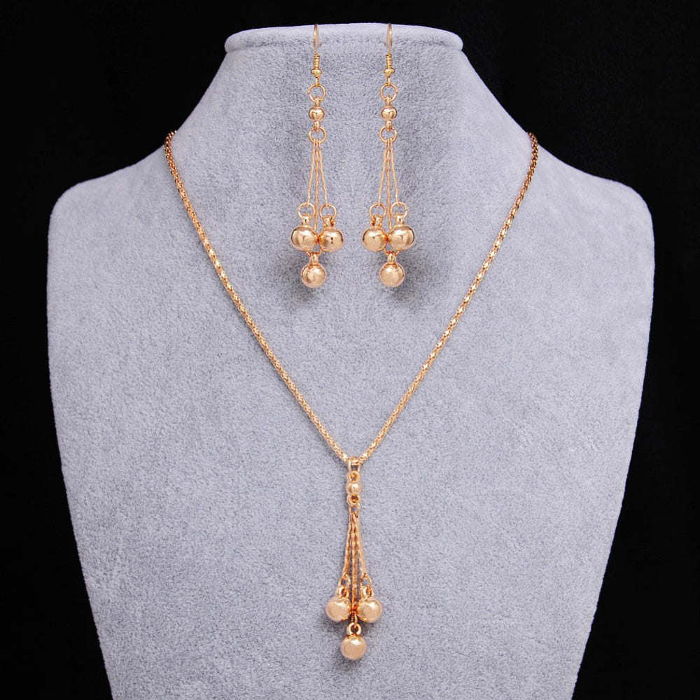 Earring and Necklace Set