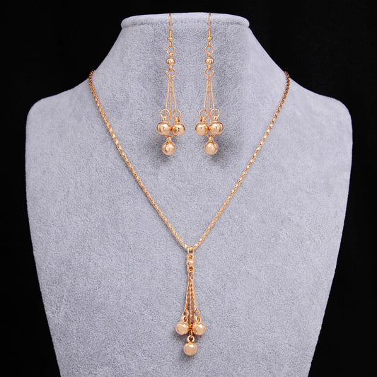 Earring and Necklace Set