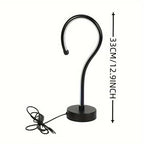 2PC Creative Question Mark Shape Table Lamp, USB Three-color Dimming Desktop Decoration Table Lamp