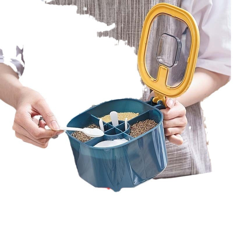 PP 4 Grid Spice Storage Box