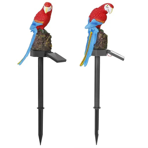 Solar Powered Parrot Garden Light IP65 Waterproof LED Parrot