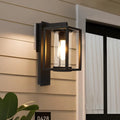 Outdoor Wall Light With Motion Sensor,Dusk To Dawn Pure Aluminum Wall Mount Lamp